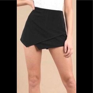 Tobi Black Skort